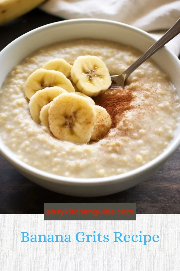 Banana Grits Recipe