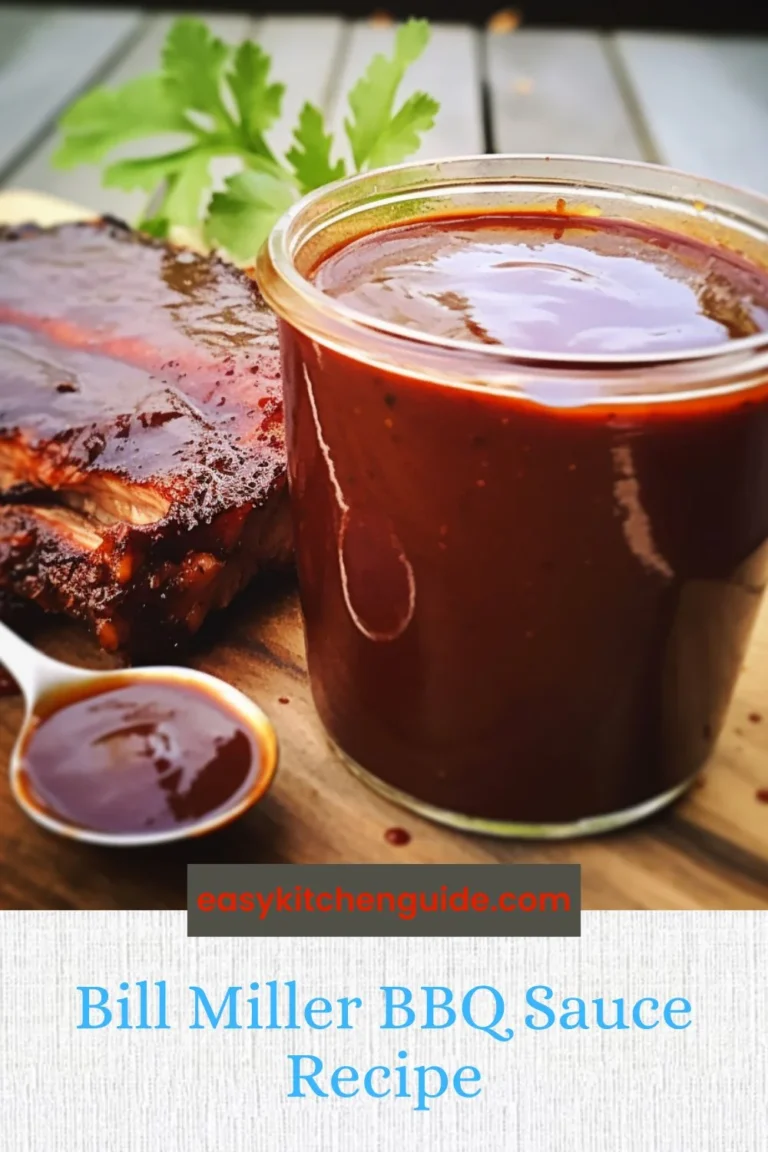 Bill Miller BBQ Sauce Recipe