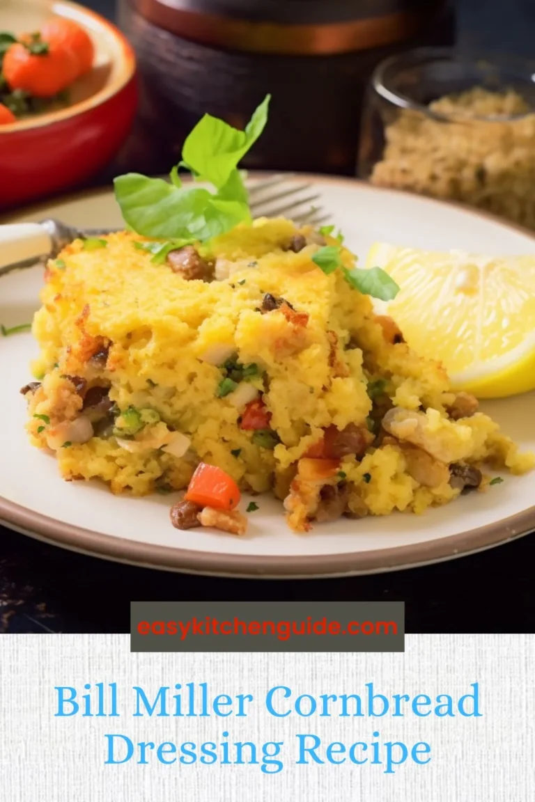 Bill Miller Cornbread Dressing Recipe