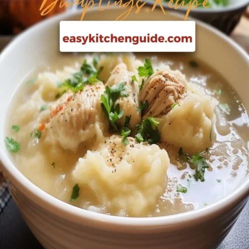 Brenda Gantt Chicken & Dumplings Recipe