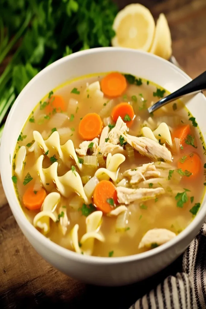 Costco Chicken Noodle Soup Copycat  Recipe