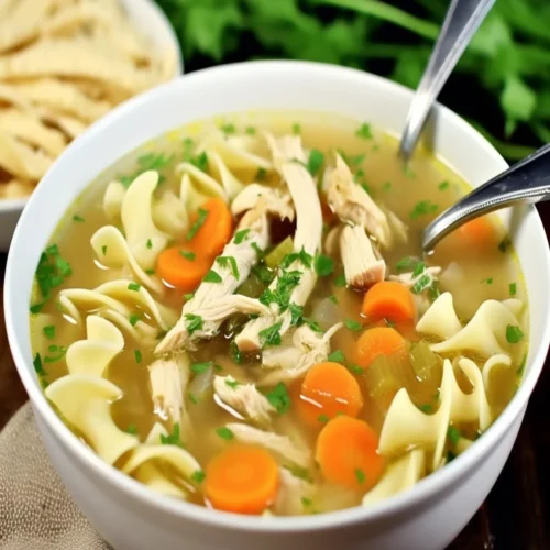 How TO Make Costco Chicken Noodle Soup