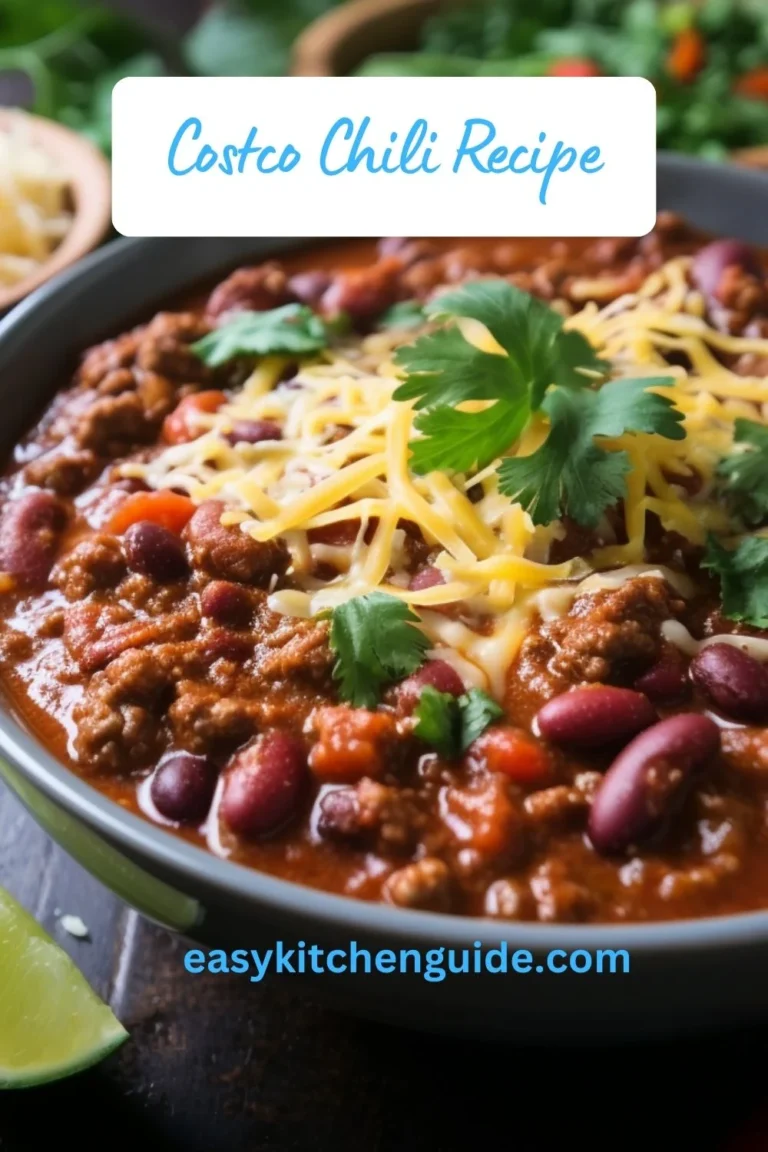 Costco Chili Recipe