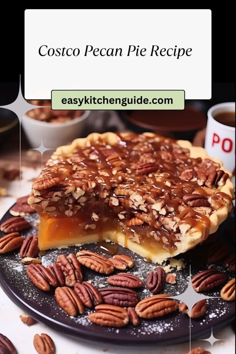 Costco Pecan Pie Recipe