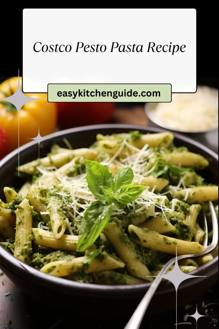 Costco Pesto Pasta Recipe