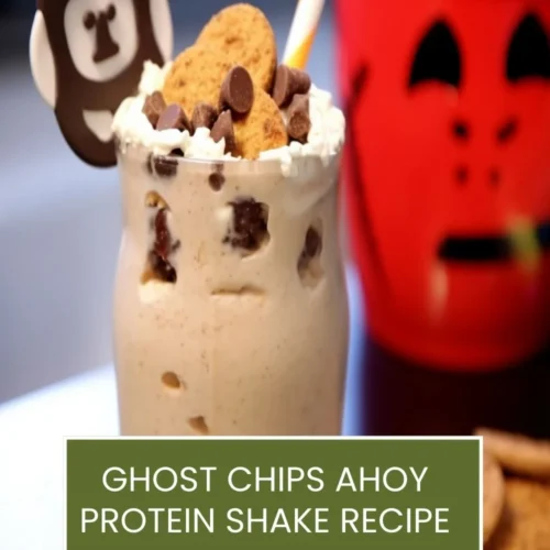 Ghost Chips Ahoy Protein Shake Recipe