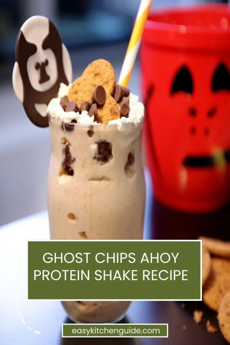 Ghost Chips Ahoy Protein Shake Recipe