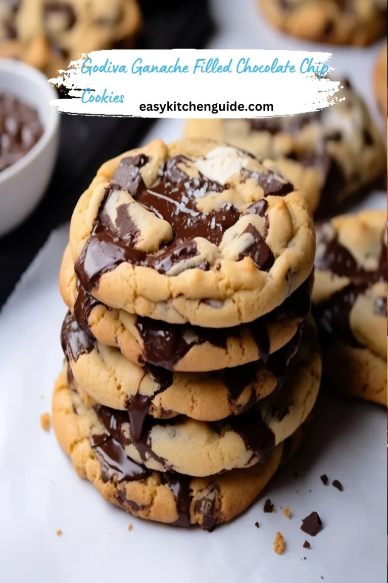 Godiva Ganache Filled Chocolate Chip Cookies