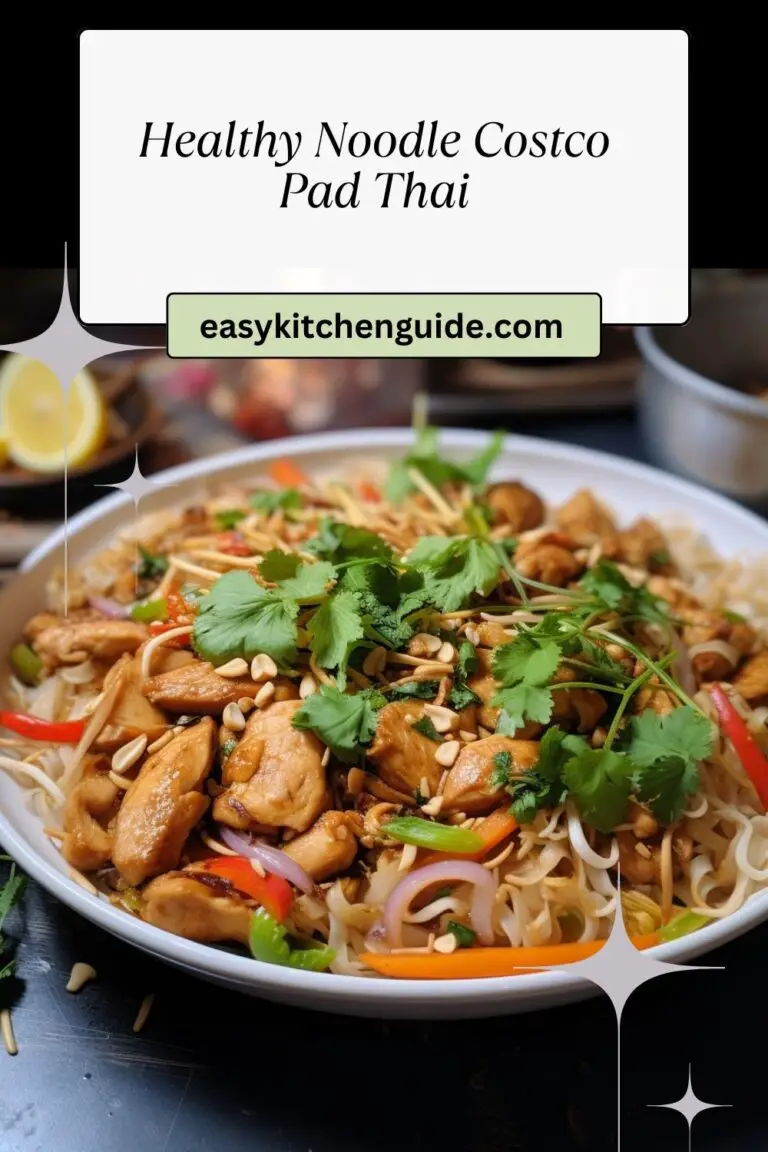 Healthy Noodle Costco Pad Thai