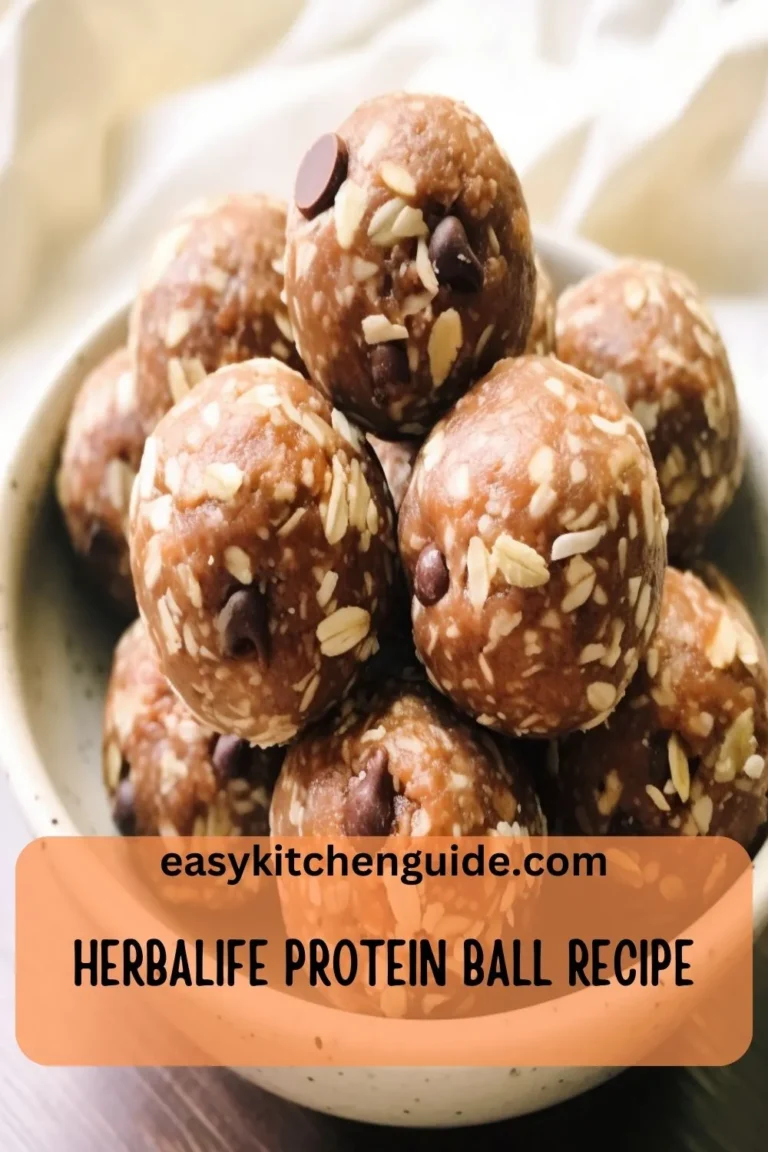 Herbalife Protein Ball Recipe