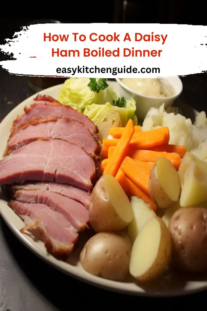 How To Cook A Daisy Ham Boiled Dinner