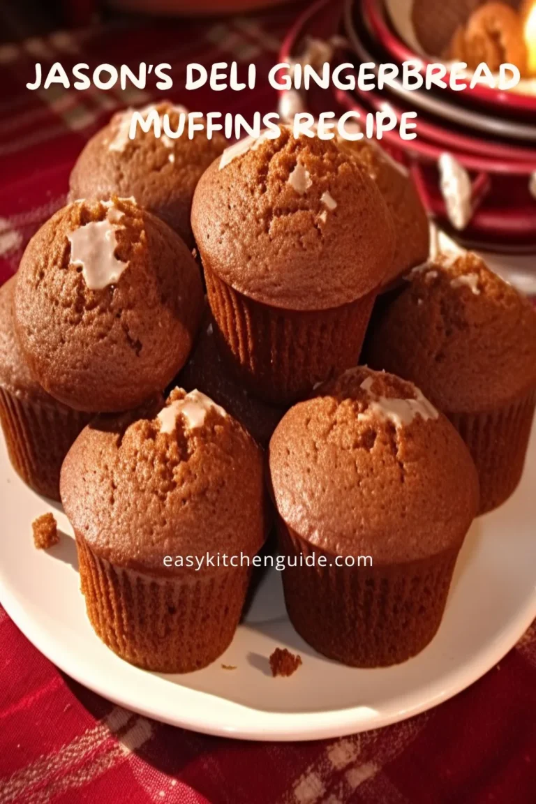 Jason’s Deli Gingerbread Muffins Recipe