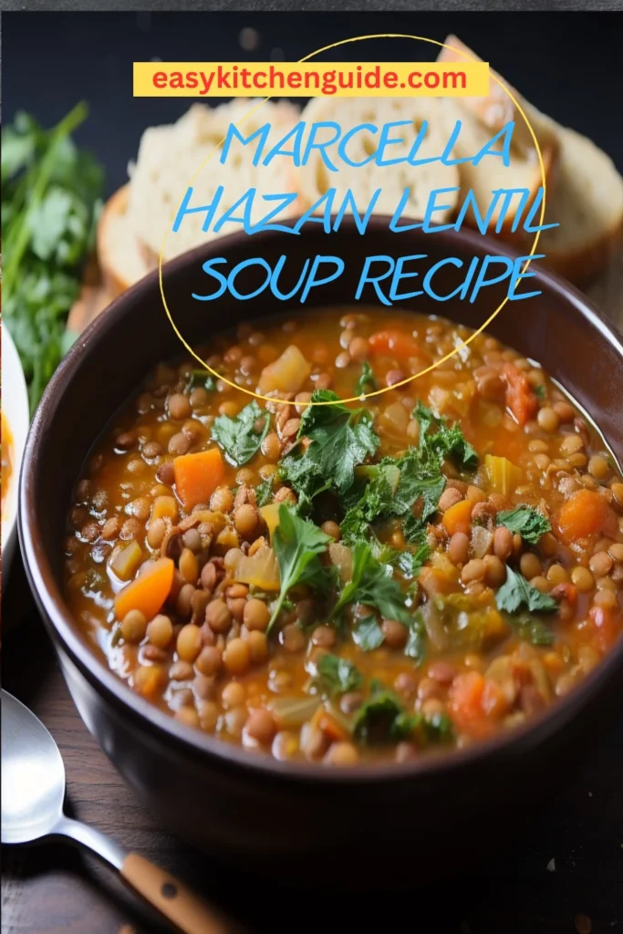 Marcella Hazan Lentil Soup Recipe