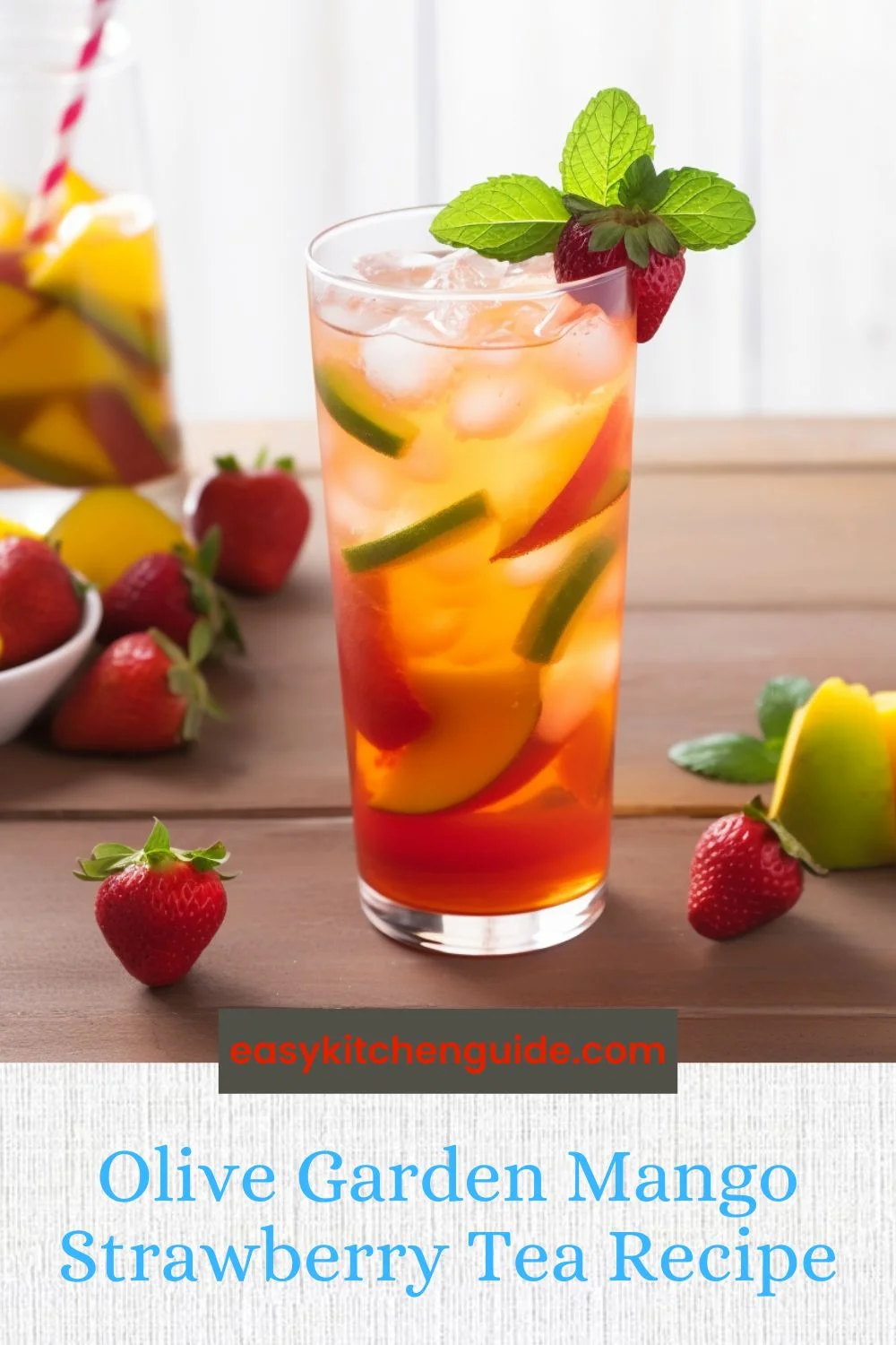 Olive Garden Mango Strawberry Tea Recipe