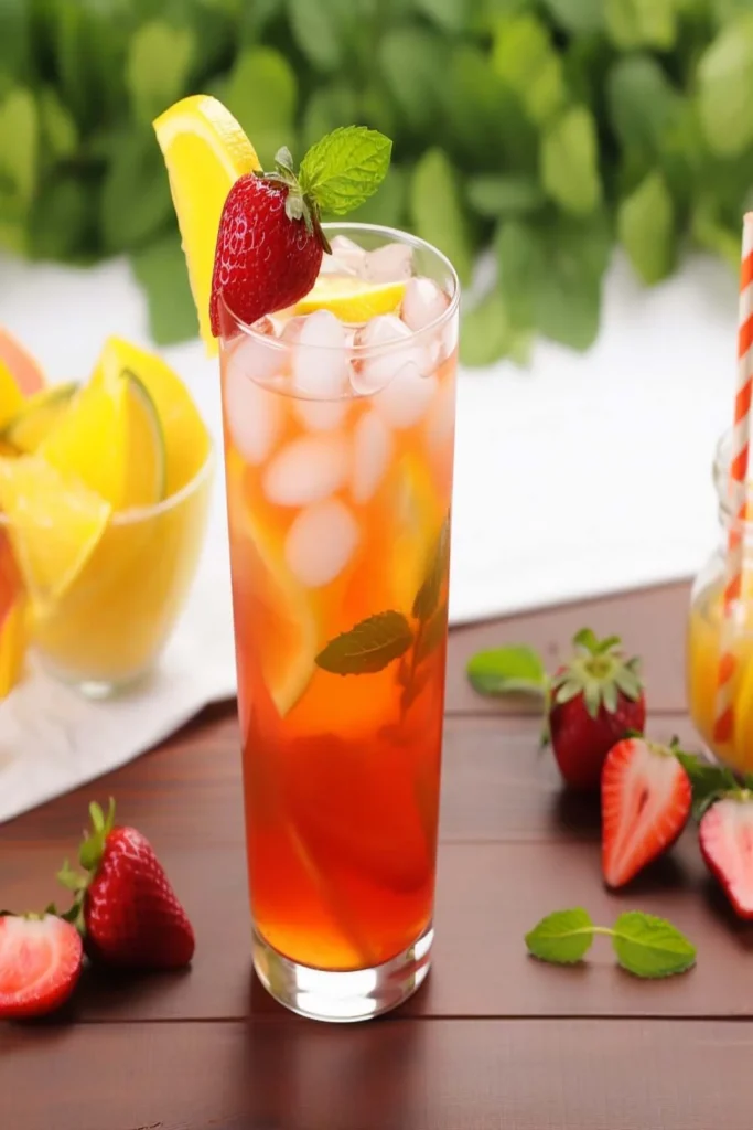 Olive Garden Mango Strawberry Tea Copycat Recipe