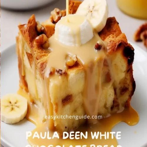 Paula Deen White Chocolate Bread Pudding Recipe