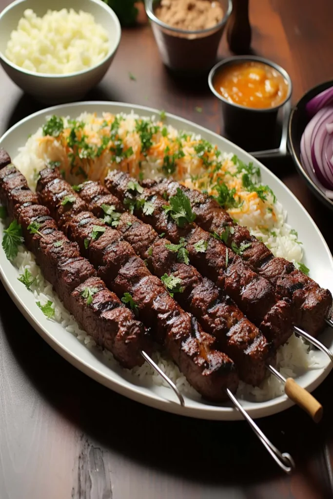 Persian Beef Kabob Copycat Recipe