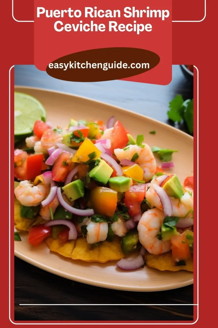 Puerto Rican Shrimp Ceviche Recipe