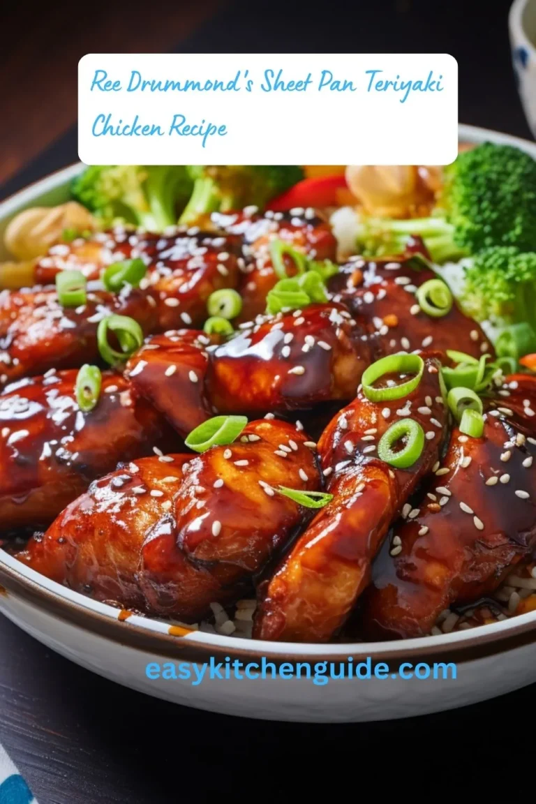 Ree Drummond's Sheet Pan Teriyaki Chicken Recipe