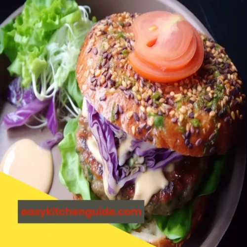 Taro Burger Recipe