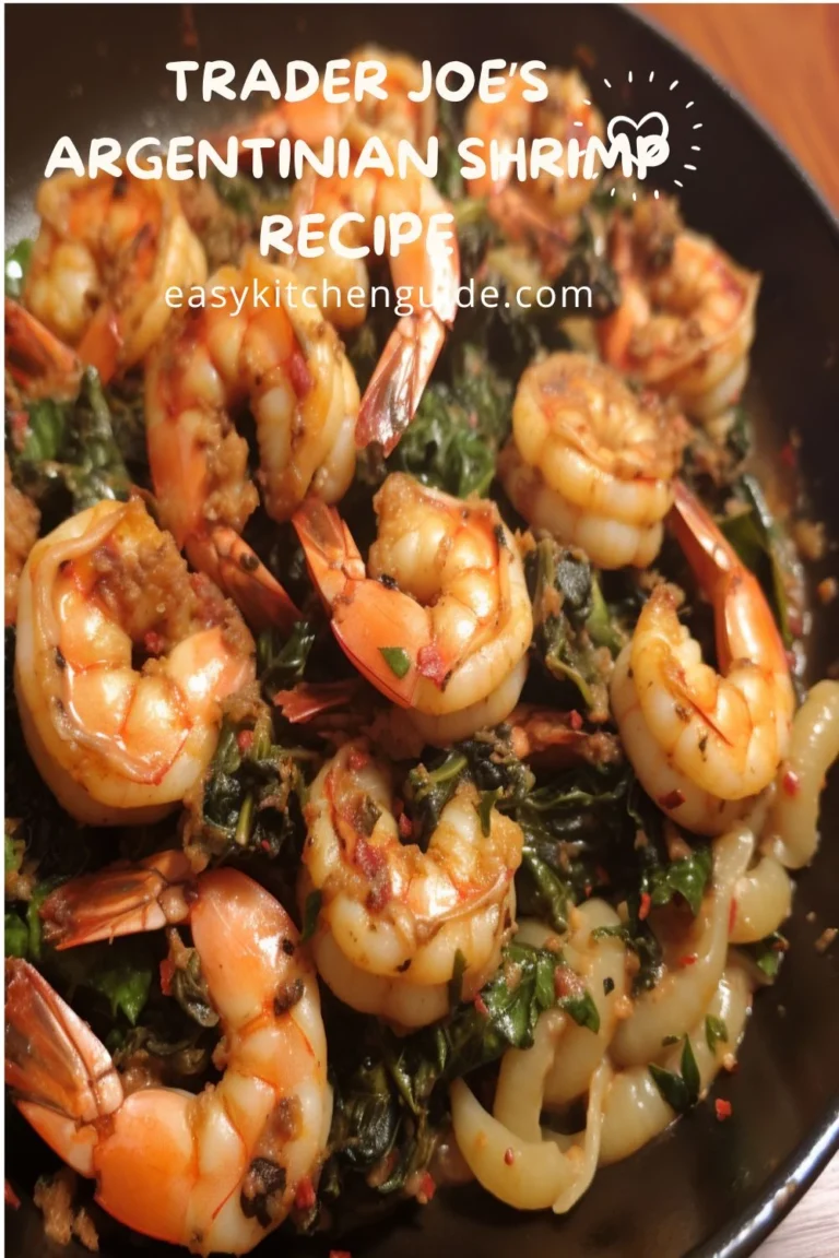 Trader Joe’s Argentinian Shrimp Recipe