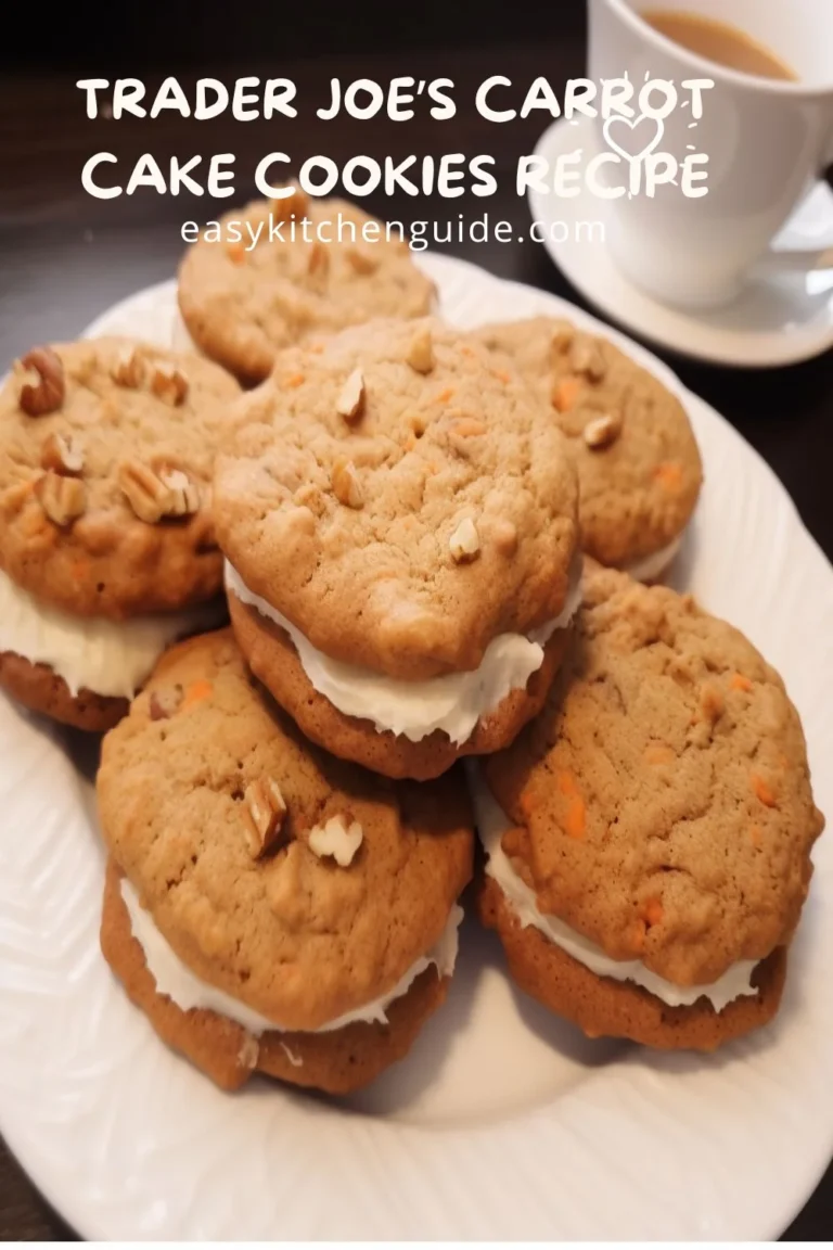 Trader Joe’s Carrot Cake Cookies Recipe