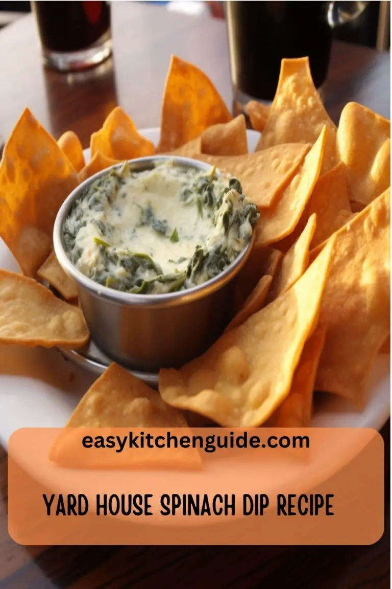 Yard House Spinach Dip Recipe