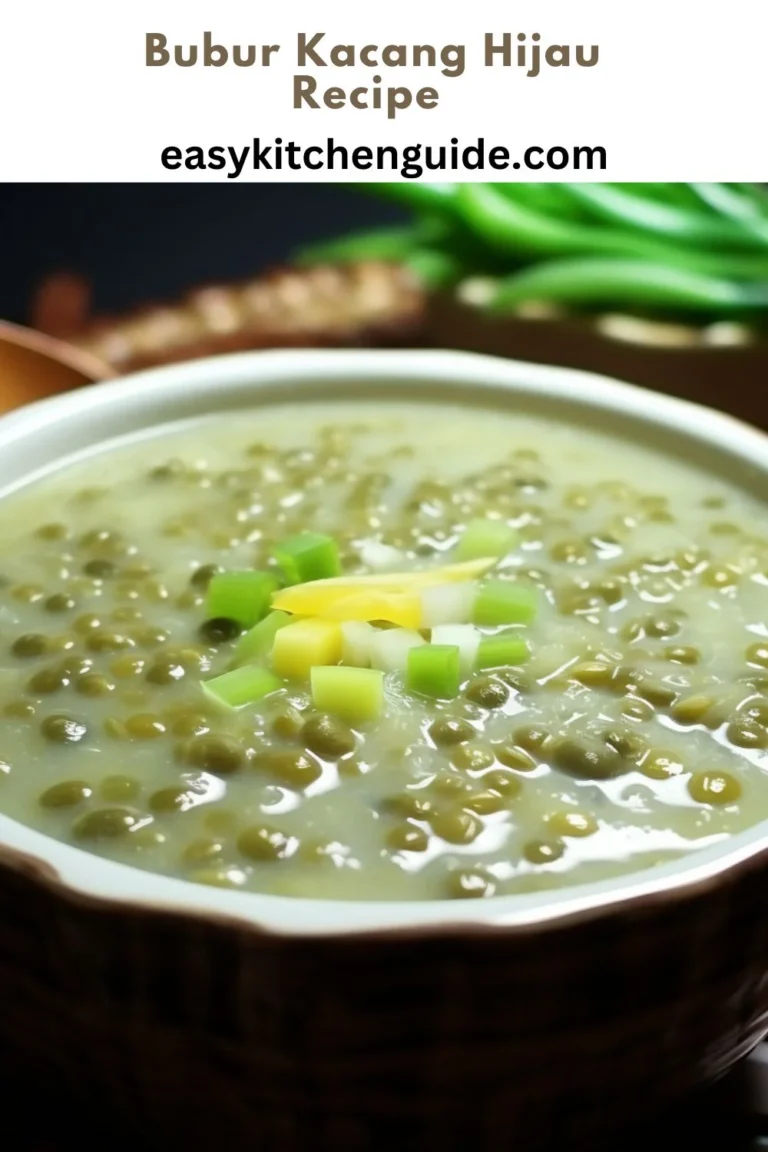 Bubur Kacang Hijau Recipe