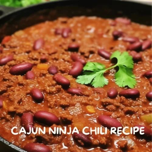 Cajun Ninja Chili Recipe