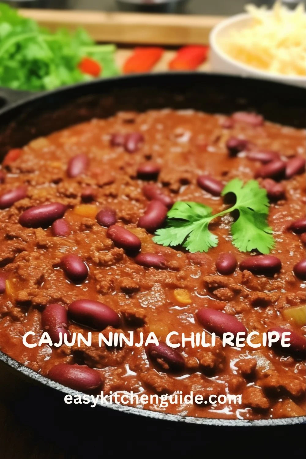 Cajun Ninja Chili Recipe