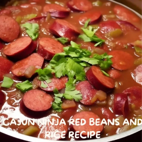 Cajun Ninja Red Beans And Rice Recipe