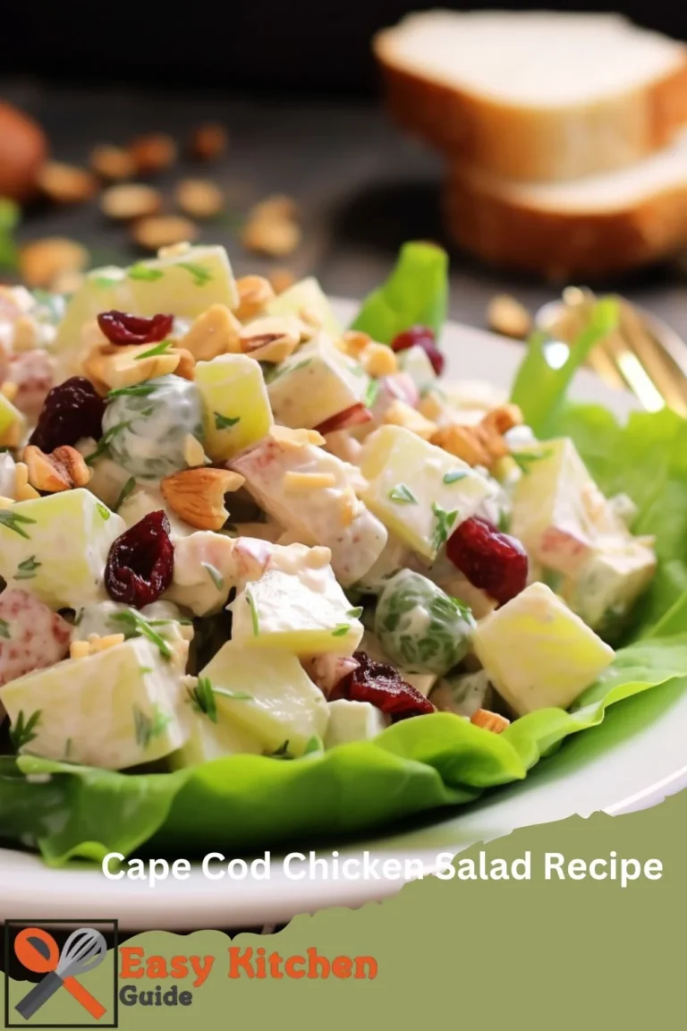 Cape Cod Chicken Salad Recipe