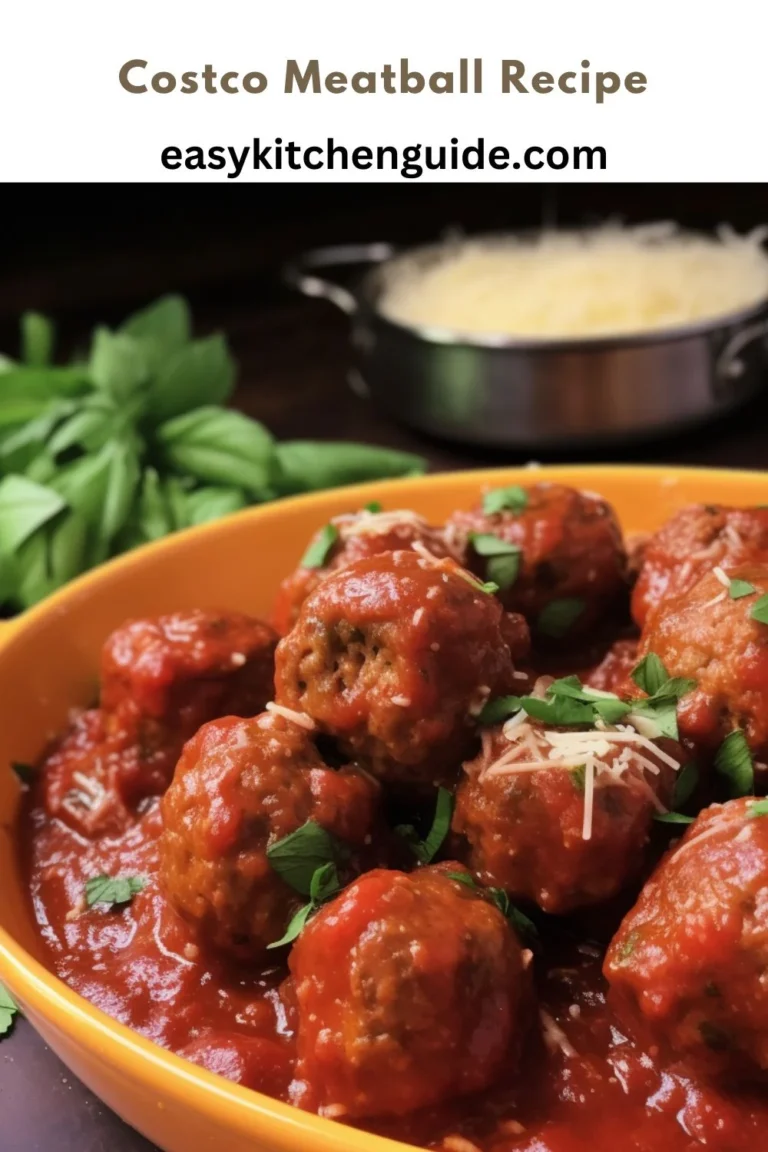 Costco Meatball Recipe