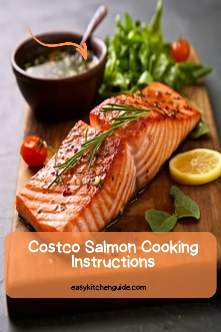 Costco Salmon Cooking Instructions