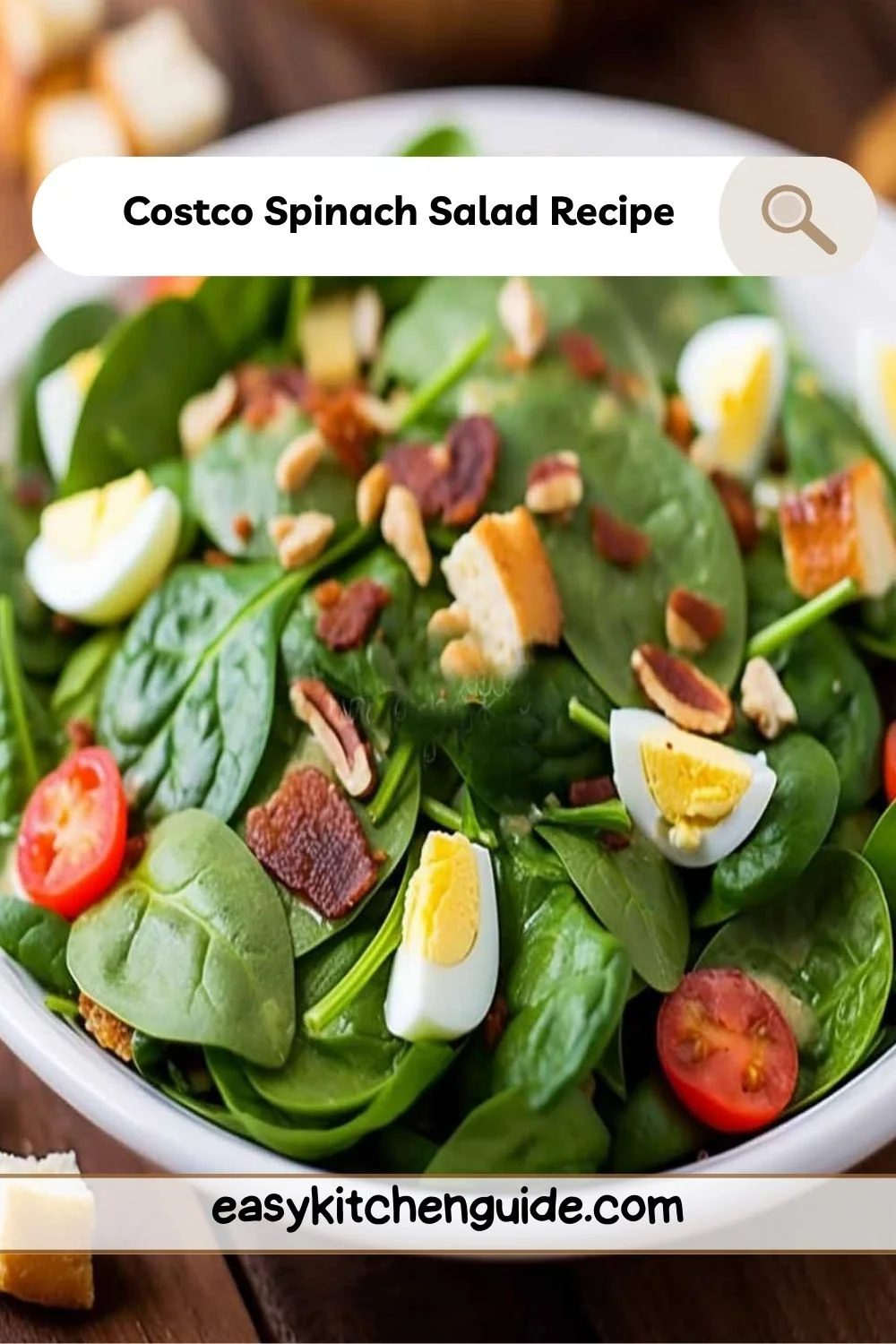 Costco Spinach Salad Recipe