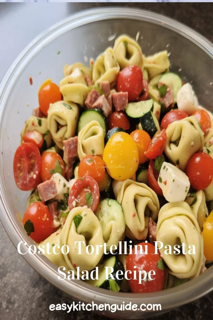 Costco Tortellini Pasta Salad Recipe