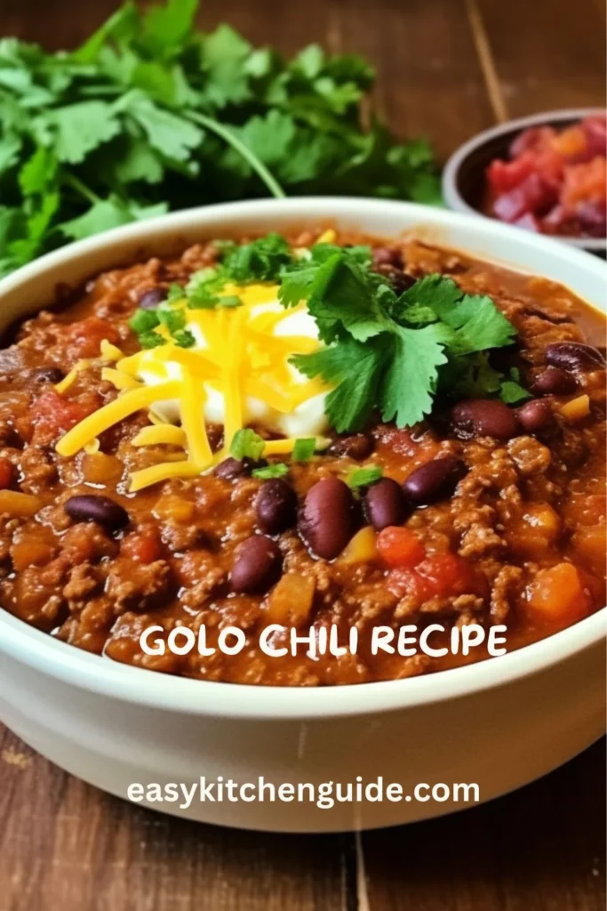 Golo Chili Recipe 1