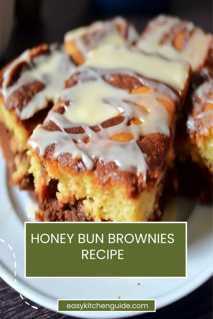 Honey Bun Brownies Recipe