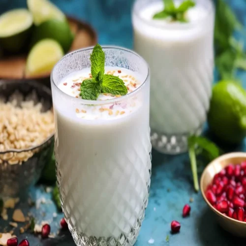 How to Make Doogh Persian Yogurt Drink