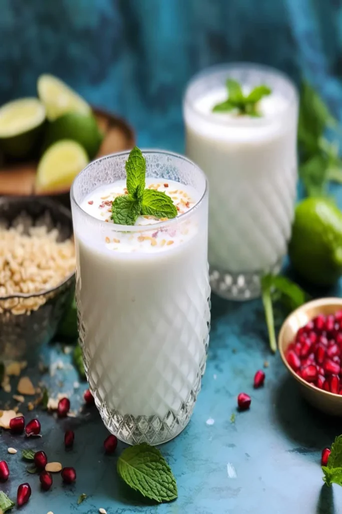 How to Make Doogh Persian Yogurt Drink