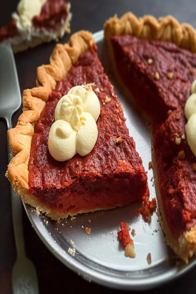 How to Make Red Velvet Sweet Potato Pie Recipe