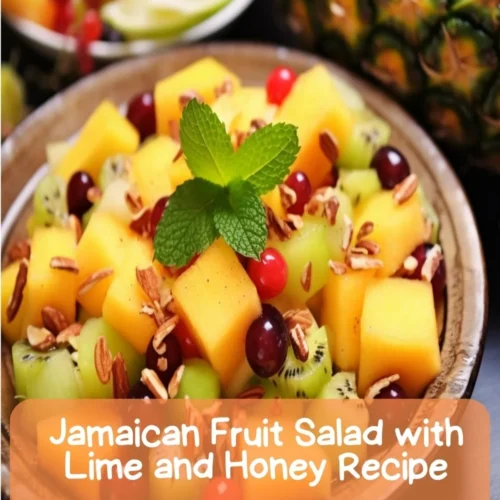 Jamaican Fruit Salad with Lime and Honey Recipe