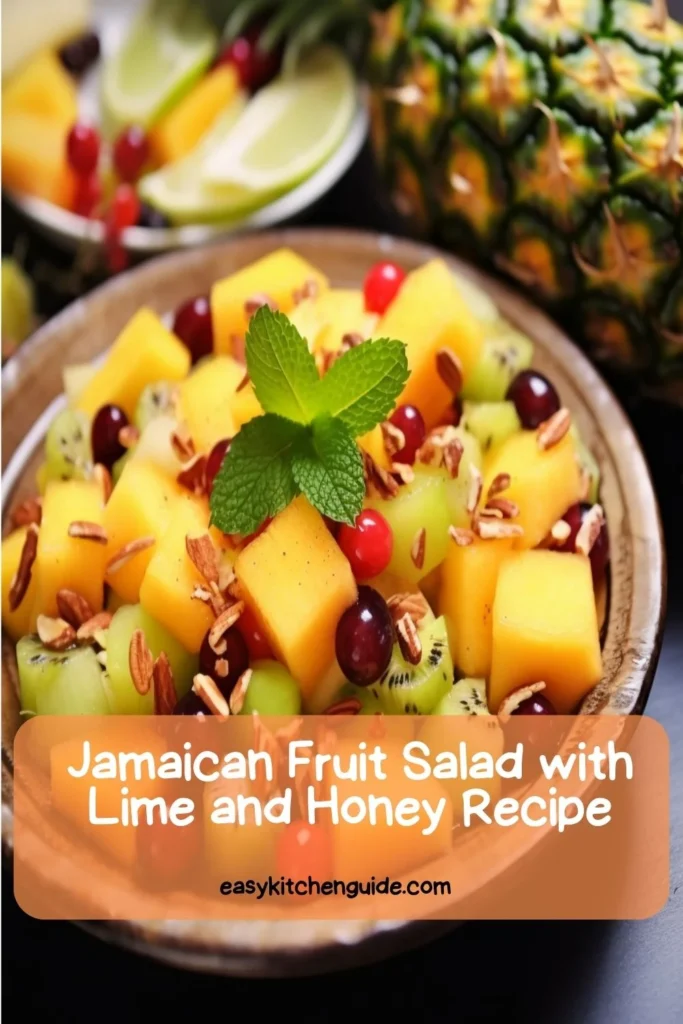 Jamaican Fruit Salad with Lime and Honey Recipe
