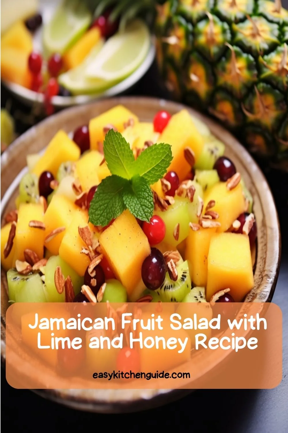 Jamaican Fruit Salad with Lime and Honey Recipe