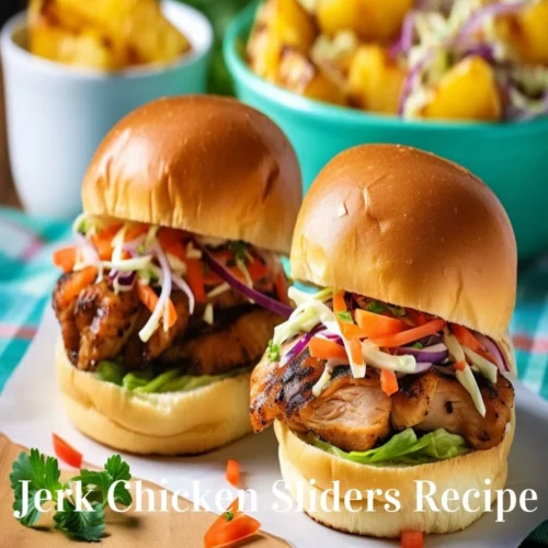 Jerk Chicken Sliders Recipe