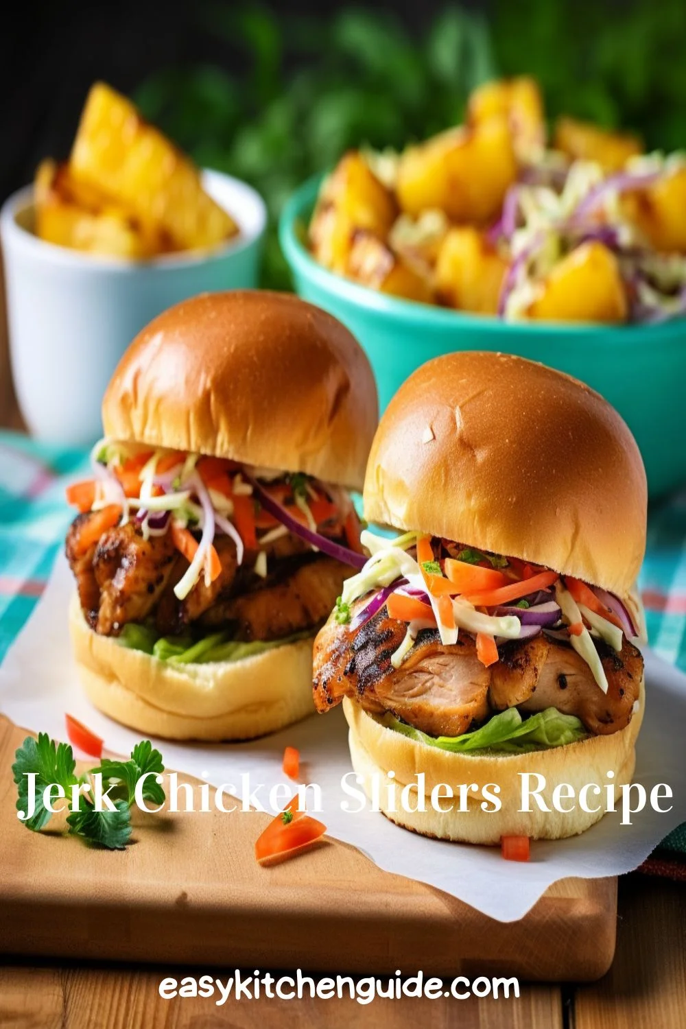 Jerk Chicken Sliders Recipe
