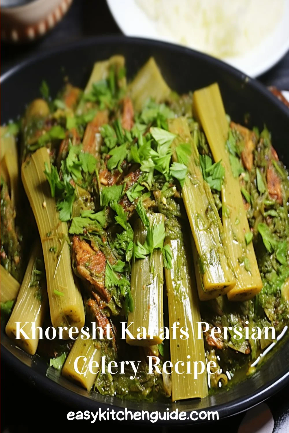 Khoresh Karafs Persian Celery Recipe
