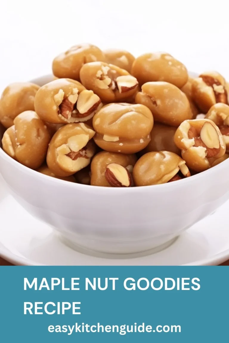 Maple Nut Goodies Recipe