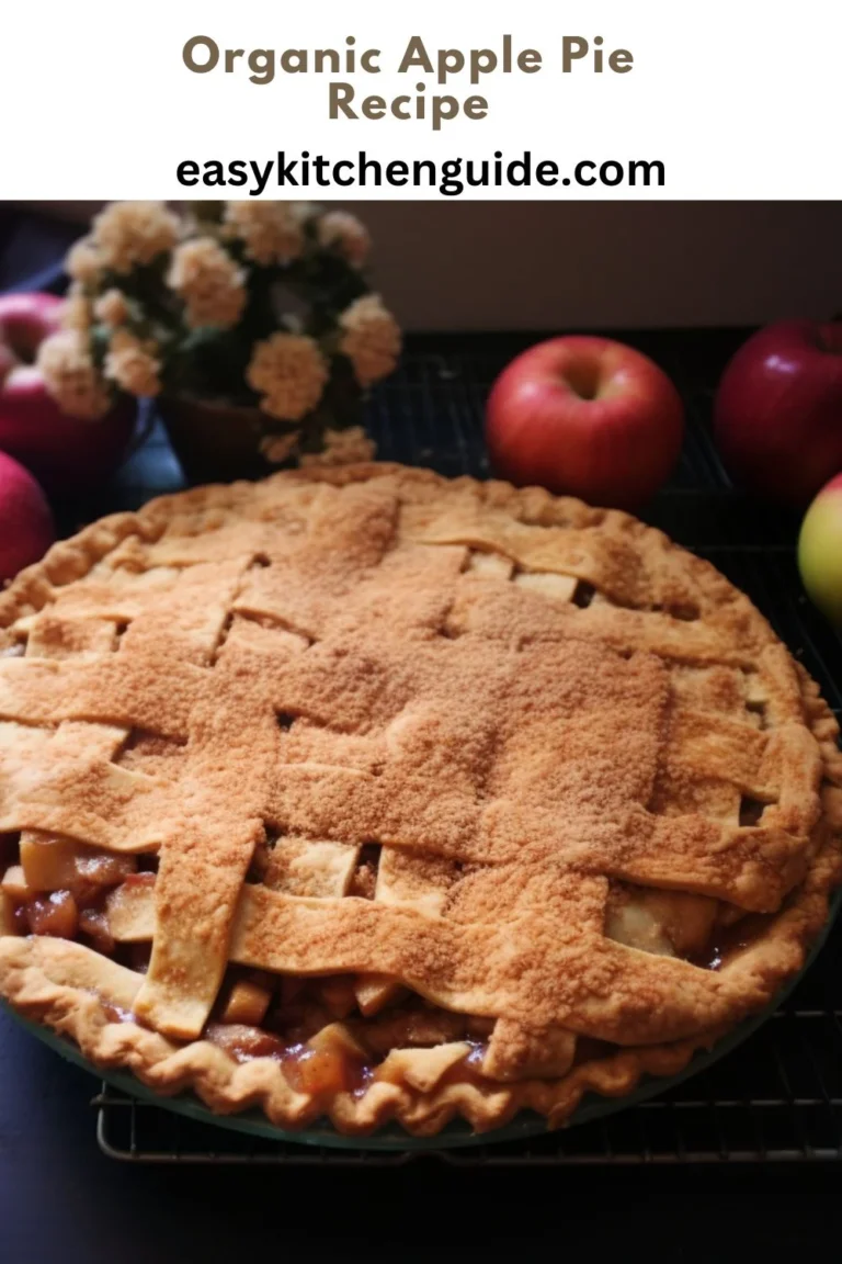 Organic Apple Pie Recipe