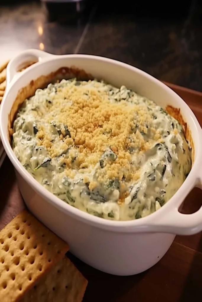 Pappadeaux Crab and Spinach Dip